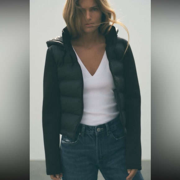 Zara Cropped Puffer - Picture 6 of 6